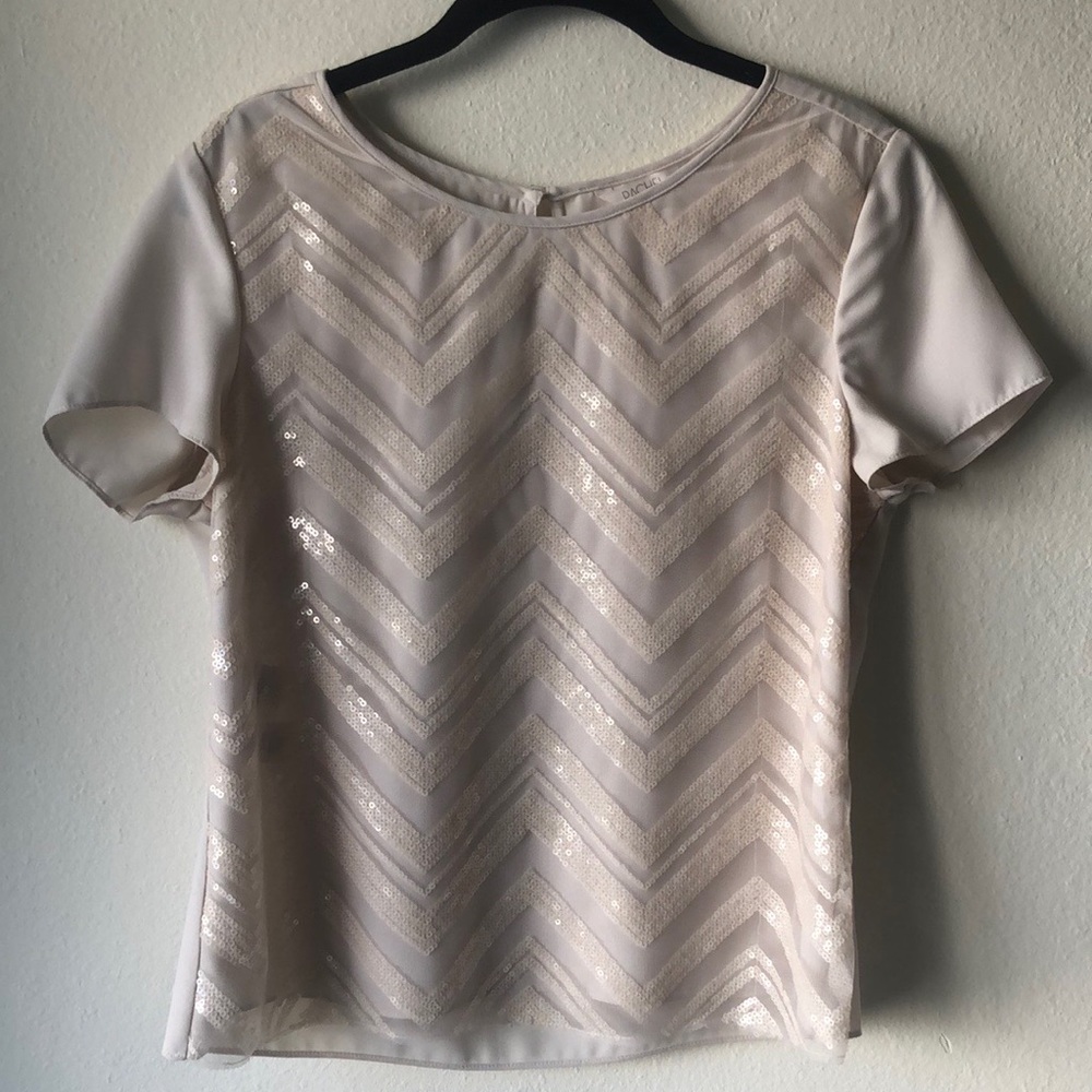 RACHEL Rachel Roy sequined top